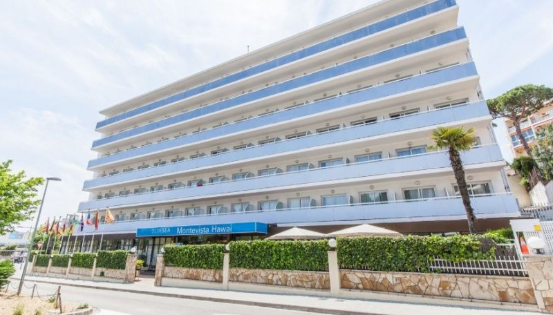 Bluesea Montevista Hawai Hotel Lloret de Mar Bagian luar foto